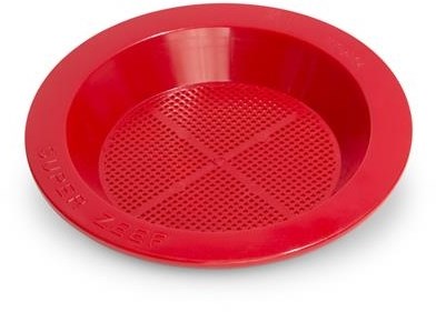 Rolf speelgoed zeef rood - stevige kunststof zandzeef 25 cm