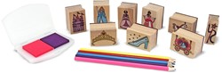 Melissa & Doug Prinsesstempelset