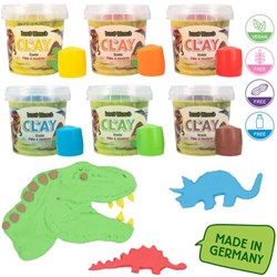 Depesche Dino World pâte à modeler coffret créatif jouet enfant