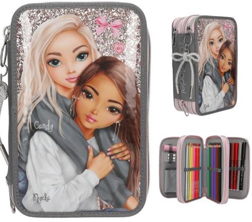 Depesche trousse TOPModel 3 compartiments MY BFF - fournitures scolaires filles