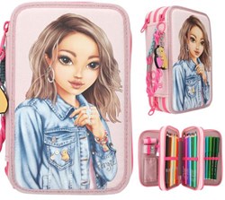 Depesche TOPModel etui 3-vaks - schoolspullen meisjes