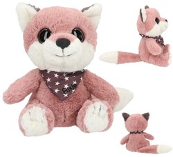 Depesche knuffel vos Foxie 18 cm - SNUKIS pluche speelgoed