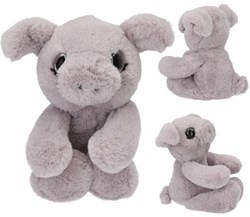 Depesche peluche cochon SNUKIS 25 cm jouet doux cochon