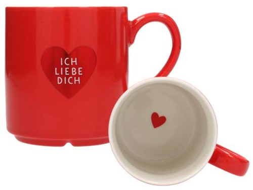 Depesche mok porselein met tekst en goudfolie 300 ml - beker cadeau-2