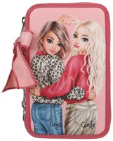 Depesche etui TOPModel 3-vaks LEOHEART voor school en creatief-2