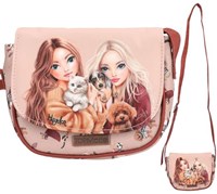 Depesche schoudertas TOPModel FUR EVER FRIENDS roze kindertas