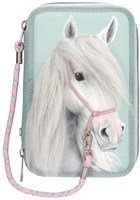 Depesche Miss Melody 3-vaks etui paarden etui school-2