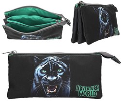 Depesche etui panter Adventure World - stoer pennenetui voor kinderen