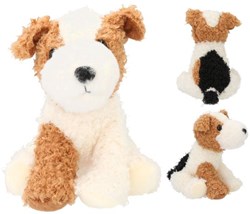 Depesche TOPModel knuffel hond Arlo 16 cm pluche speelgoed hond