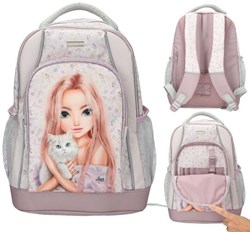 Depesche TOPModel rugzak lila bloemenprint - schooltas kind