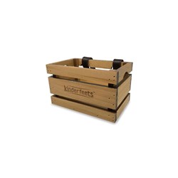 Kinderfeets houten fietskrat