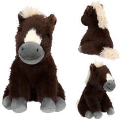 Depesche cheval en peluche Miss Melody marron jouet câlin 20 cm