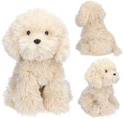 Depesche TOPModel knuffel hond Luna 30 cm pluche speelgoed hond