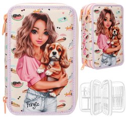 TOPModel 3-vaks etui SUNNY DOG