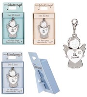 Depesche bijou pendentif ange gardien 17 août porte-clés cadeau-2
