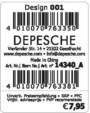 Depesche porte-clés ange gardien 13 février - porte-bonheur cadeau-3