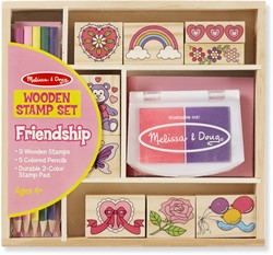 Melissa & Doug Vriendschap Stempelset