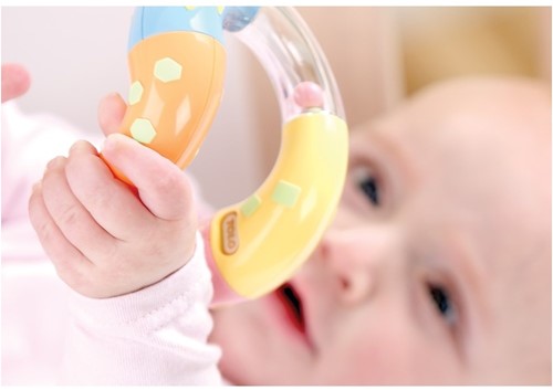 Tolo Baby Rammelaar Gedraaid - Pastelkleur