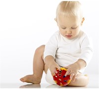 Tolo Hochet Classic balle jouet bébé coloré-2