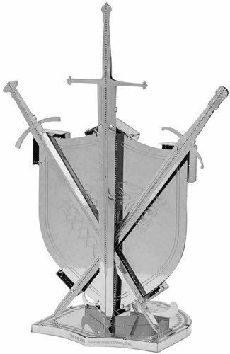 Metal Earth kit de construction Game of Thrones House Stark Sigil premium-2