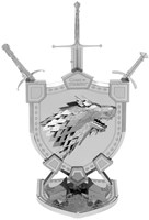 Metal Earth kit de construction Game of Thrones House Stark Sigil premium
