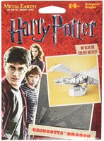 Metal Earth Harry Potter puzzle 3D dragon Gringotts maquette-2