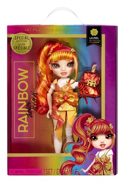 Rainbow High Junior High pop - modepop Laurel DeVious oranje special edition
