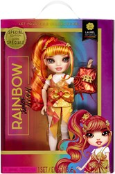 Rainbow High Junior High pop - modepop Laurel DeVious oranje special edition