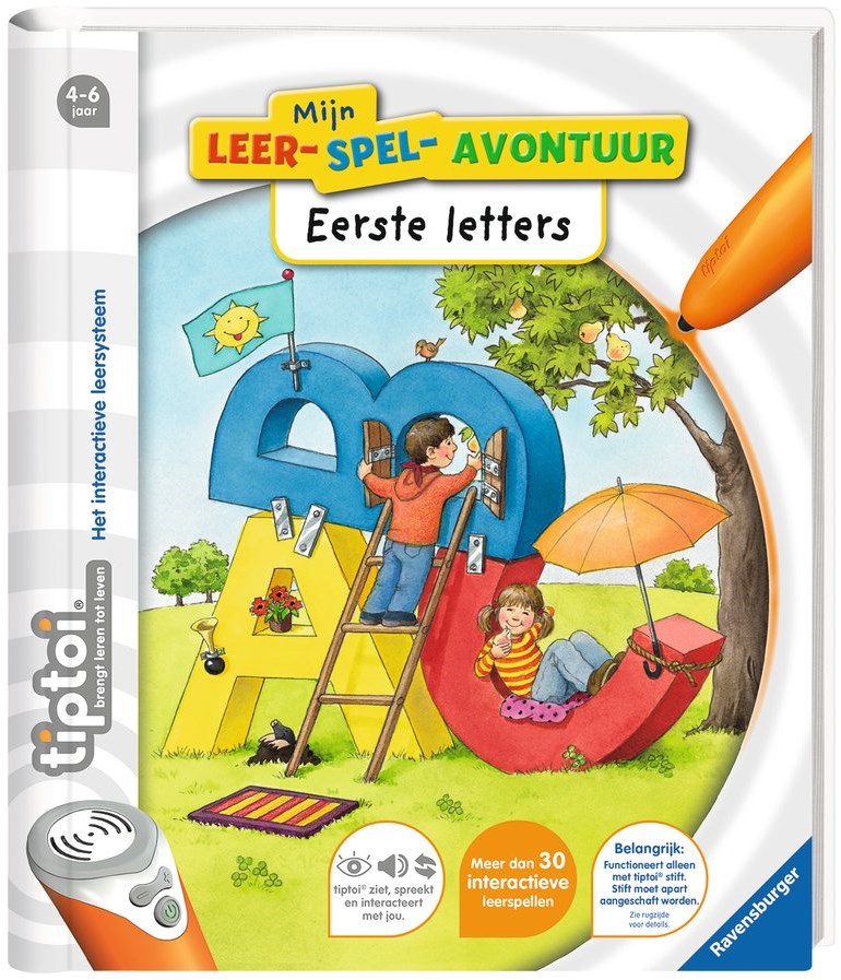 tiptoi boek Mijn leerspel avontuur Eerste letters tiptoi boek Mijn leerspel avontuur Eerste letters