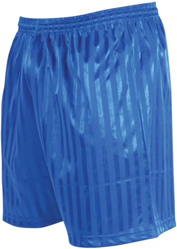 Precision voetbalshort junior blauw - sportbroek polyester XS