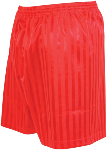 Precision voetbalshort junior rood XS sportbroek polyester
