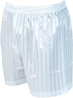 Precision voetbalshort heren wit S - sportbroek polyester
