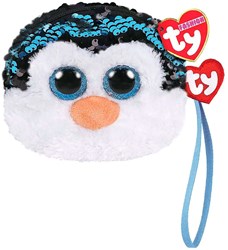 Ty Fashion portefeuille pingouin Waddles avec dragonne - sac pour enfants