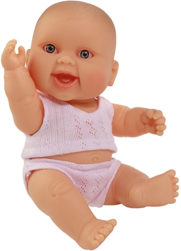 Paola Reina Pop Puppegie garçon blanc (souriant/sous-vêtements/21cm)