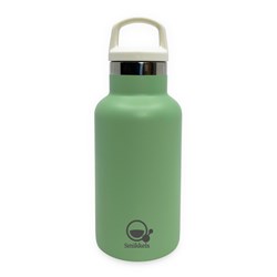 Smikkels - RVS Thermos drinkfles 350ml - Groen