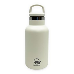 Smikkels - RVS Thermos drinkfles 350ml - Zacht wit