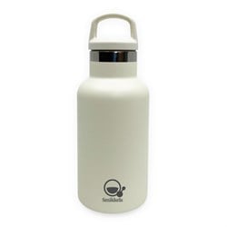 Smikkels RVS thermosfles drinkfles 350ml zacht wit voor kinderen