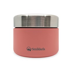 Smikkels - RVS Fruitbakje 420ml - Roze