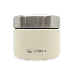Smikkels - RVS Fruitbakje 420ml - Zacht wit