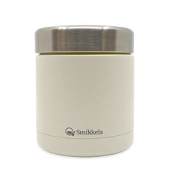 Smikkels - Thermos lunchbakje - Zacht wit