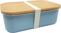 Smikkels boîte à lunch en silicone avec bande élastique - blanc - durable-2