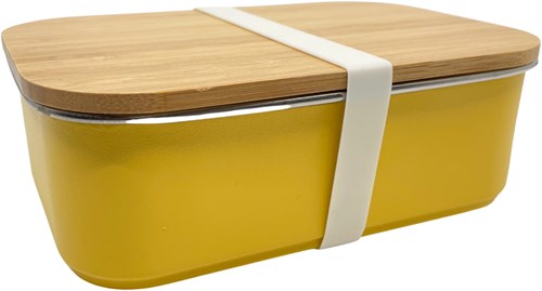 Smikkels boîte à lunch en silicone avec bande élastique - blanc - durable-3
