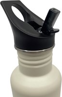 Smikkels bouchon paille pour gourde - noir - accessoire silicone-2