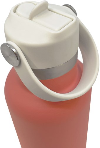 Smikkels RVS thermosfles drinkfles 350ml roze kind thermosbeker-2