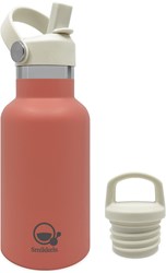 Smikkels bouteille isotherme inox gourde 350ml rose mug thermos enfant