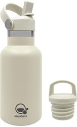 Smikkels RVS thermosfles 350ml - drinkfles voor kinderen - wit
