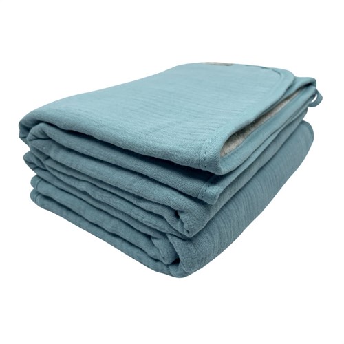 Smikkels - Babydoeken (set) - Blauw