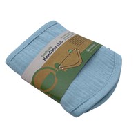 Smikkels baby bandana slabbetjes set blauw - biologisch katoen-2