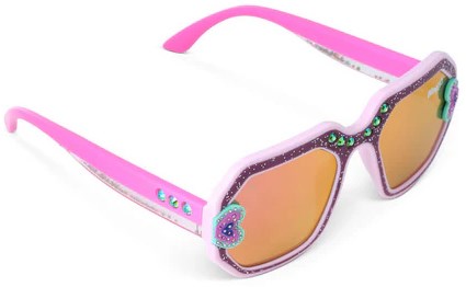 Bling2O lunettes de soleil enfant Miami Beach UV400 paillettes - plage