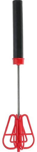 Excellent Houseware garde kunststof met RVS rood 26x6x6cm keukenhulp